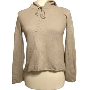 Subtle Luxury cashmere blend hooded‎ sweater small/medium